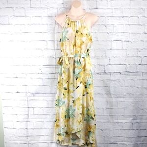 🔵BOGO FREE🔵 Chic Style Maxi Dress Sundress Floral Ruffled Sz S